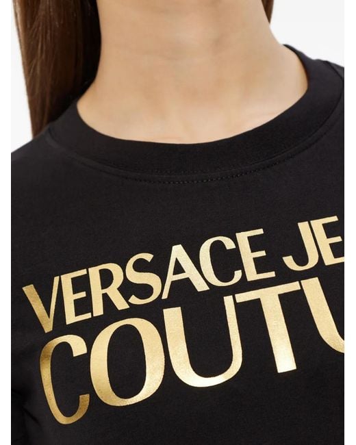 Versace Jeans Couture Black Logo T-Shirt