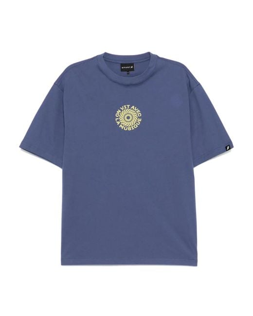 メンズ SPORT b. by agnès b. Dino Swirl Tシャツ Blue
