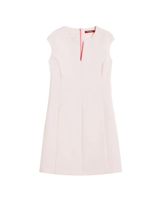 Max Mara Pink Cady Mini Dress