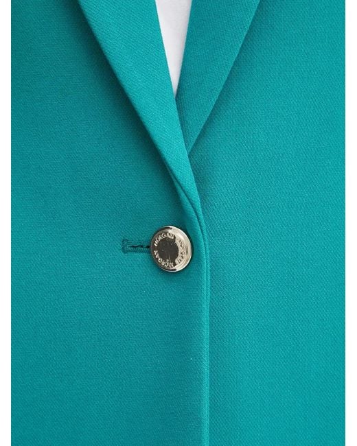 Morgan Blue Buttoned Blazer