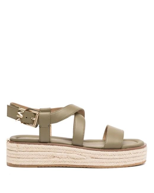 Michael Kors Natural 50Mm Lynn Espadrilles