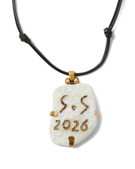 Versace Metallic Ruina Necklace