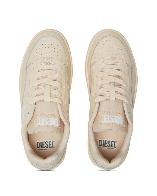 DIESEL Natural Leather Sneakers
