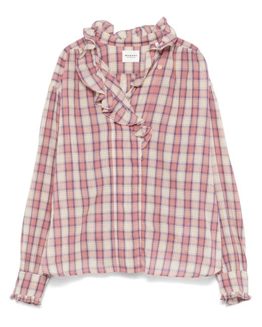 Isabel Marant Pamias ブラウス Pink
