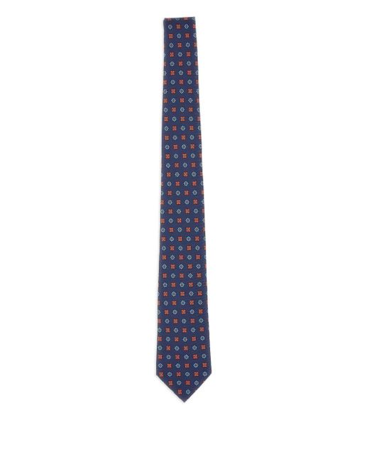 Cravatta di Kiton in Blue da Uomo