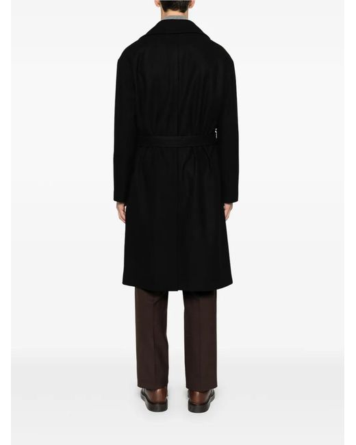 Abrigo Ostuni con botones Hevò de hombre de color Black