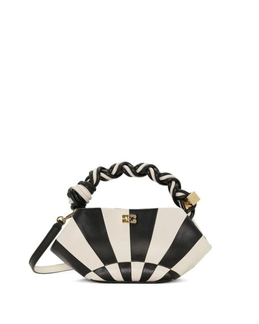 Borsa Tote Bou Piccola di Ganni in Black