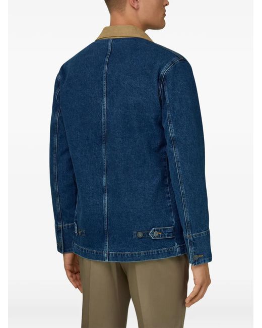 Boggi Blue Shacket for men