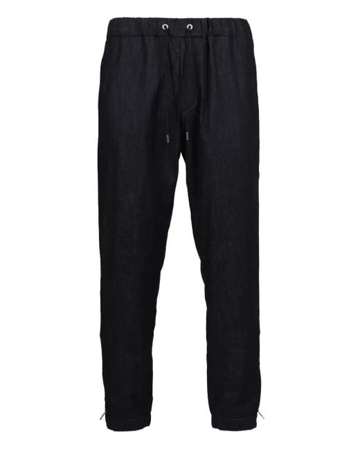 Moncler Men's Blue Drawstring Track Pants