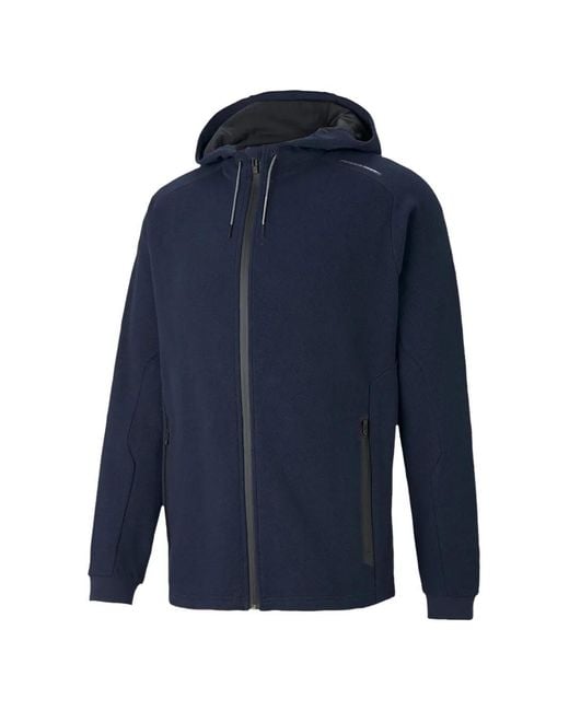 PUMA Blue X Porsche Design Zip-Up Hoodie for men