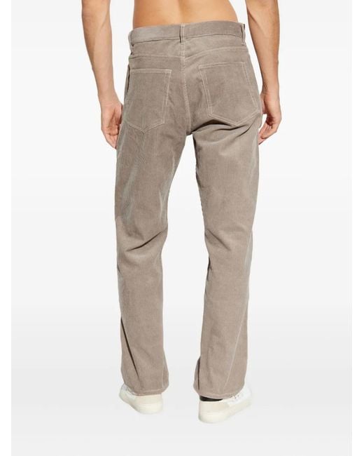 Samsøe & Samsøe Gray Saeddie Corduroy Trousers for men