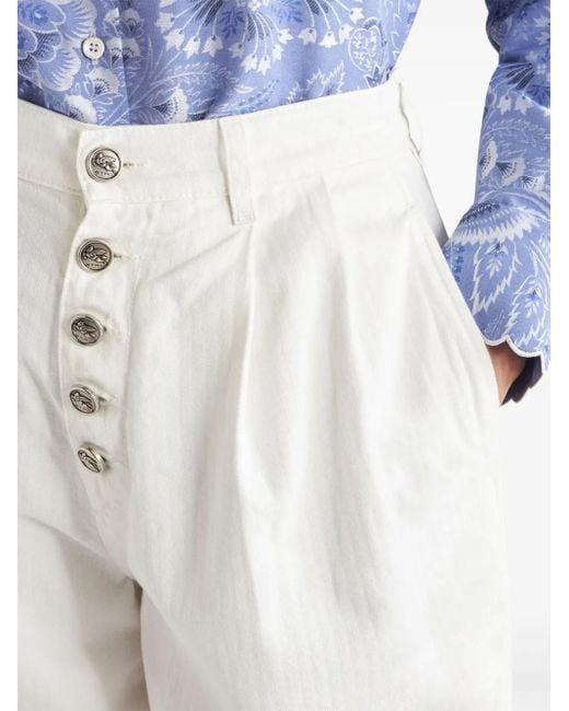 Etro White Pants
