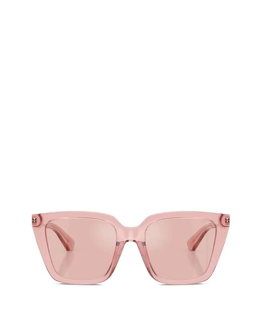 Burberry Pink Square-Frame Sunglasses