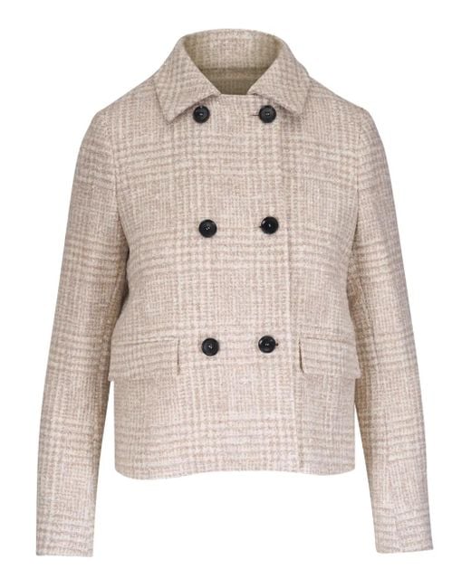 Kiton Natural Kariertes Sakko