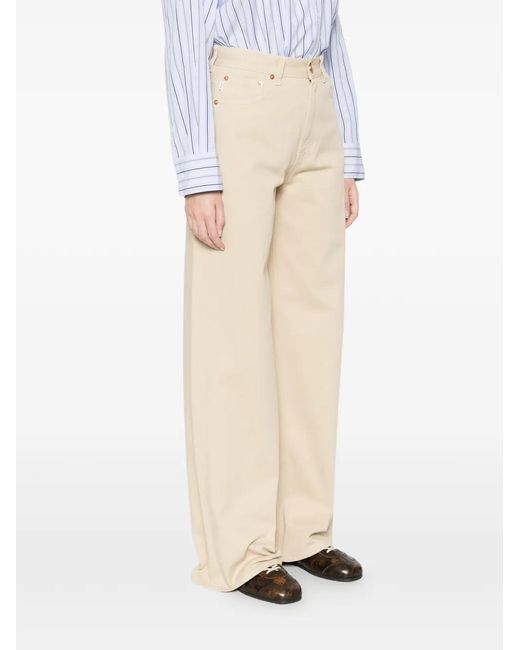 Blazé Milano White Nariida Java Cotton Jeans