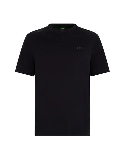 Boss Black Tour Logo-Print Raglan-Sleeve T-Shirt for men