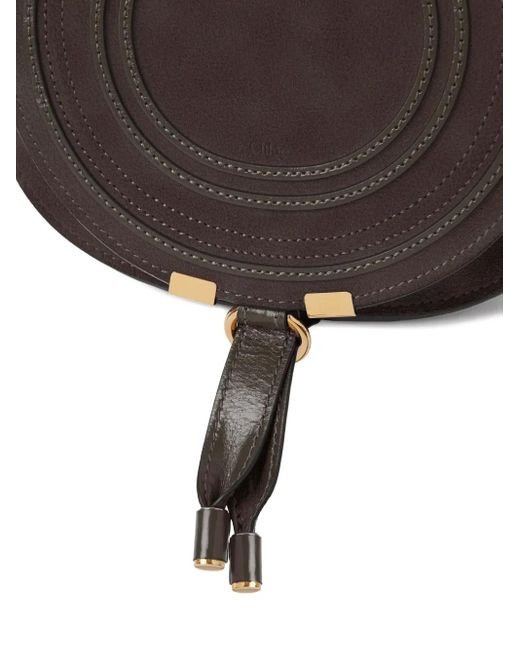 Chloé Brown Saddle Marcie Bag