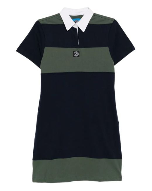 SPORT b. by agnès b. Black Logo-Patch Dress