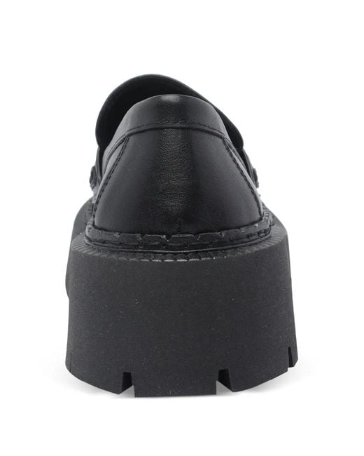 Vic Matié Black Platform Loafers