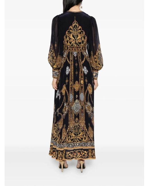Vestido The Imperial Gate de corte imperio Camilla de color Black