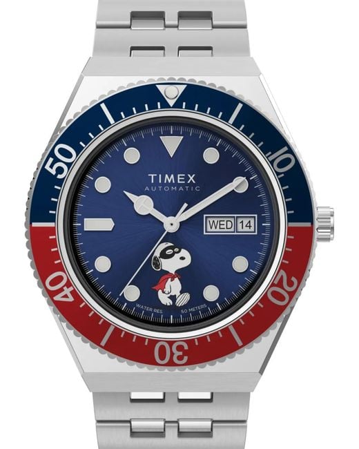 Timex Blue X Peanuts M79 40Mm for men