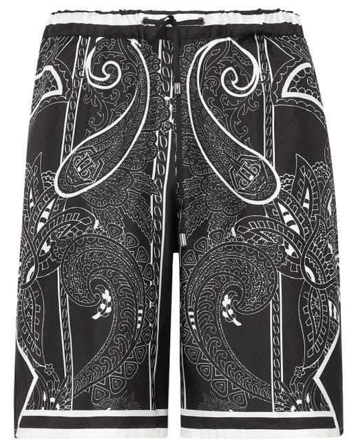 Philipp Plein Black Shorts & Bermuda Shorts for men