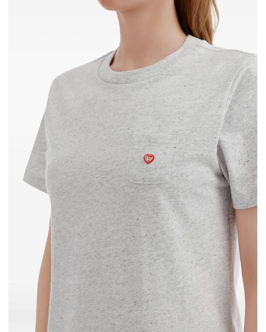 Chocoolate White T-Shirt À Patch Logo