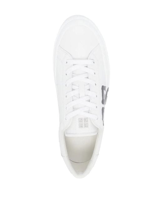 Givenchy White X Josh Smith City Sport Sneaker for men