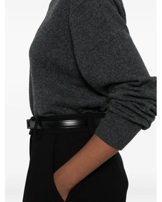メンズ DUNST V-neck Sweater Black