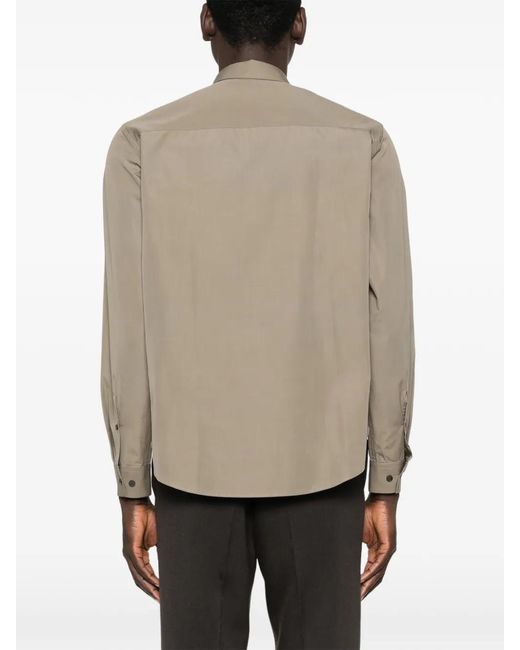 Corneliani Natural Buttoned-Fastening Shirt for men
