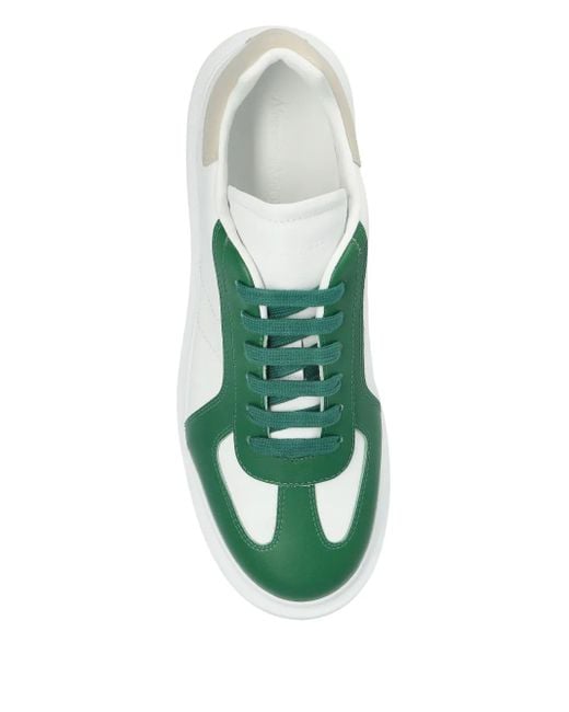 Alexander McQueen Sneakers mit Einsätzen in Green für Herren