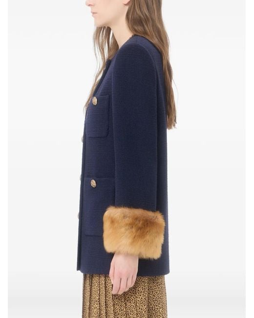 Valentino Garavani Blue Caban