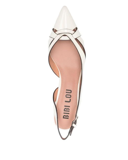 Bibi Lou White 50Mm Nolia Pumps