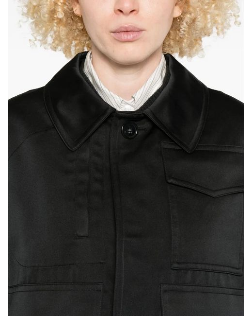 Sofie D'Hoore Black Cooper Multi-Pocket Collared Jacket