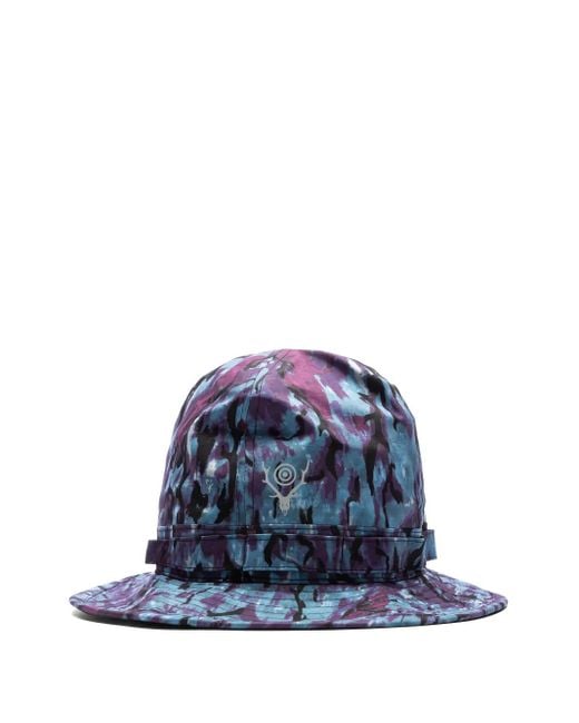 Cappello Jungle Hat di South2 West8 in Blue da Uomo