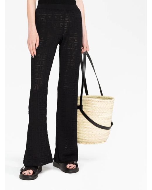 Givenchy Black Flared Trousers