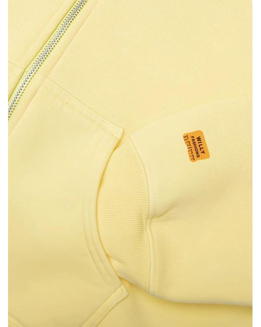 Willy Chavarria Yellow Willy Ropita Hoodie for men