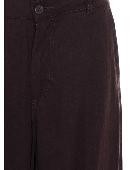 Liu Jo Blue Lace Flared Trousers