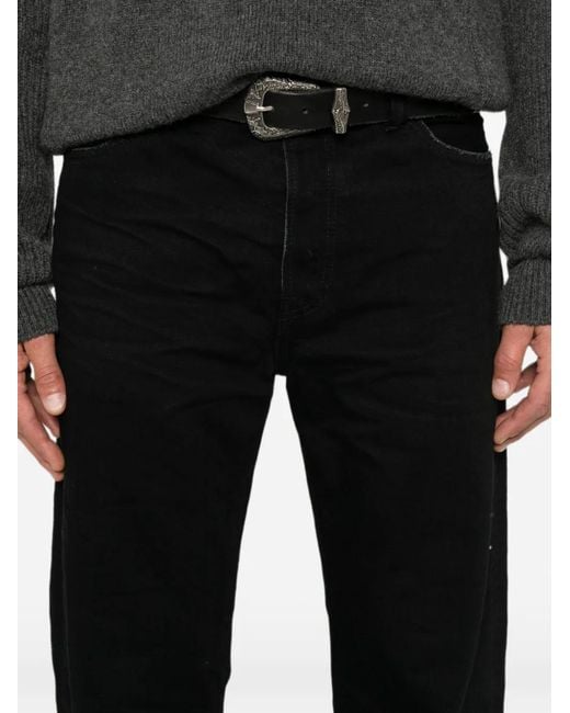Mastercraft Union Black Straight-Leg Jeans for men