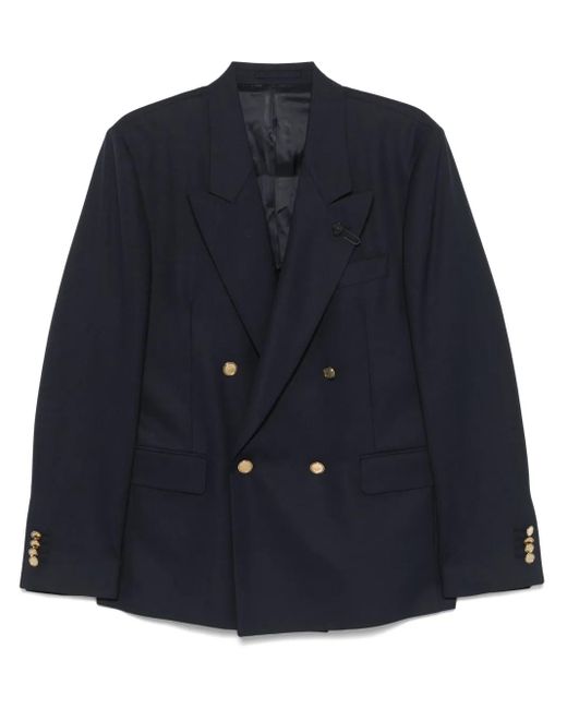メンズ Lardini ウール ジャケット Blue
