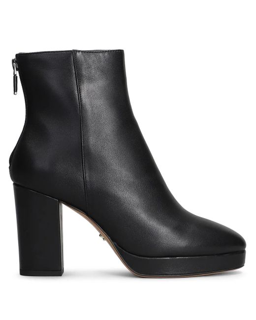 Lola Cruz Black 90Mm Tess Ankle Boots