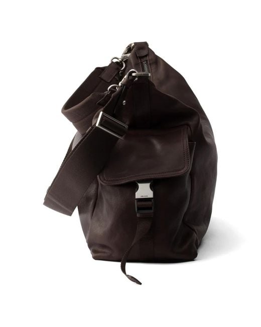 Prada Explore Schultertasche in Brown für Herren