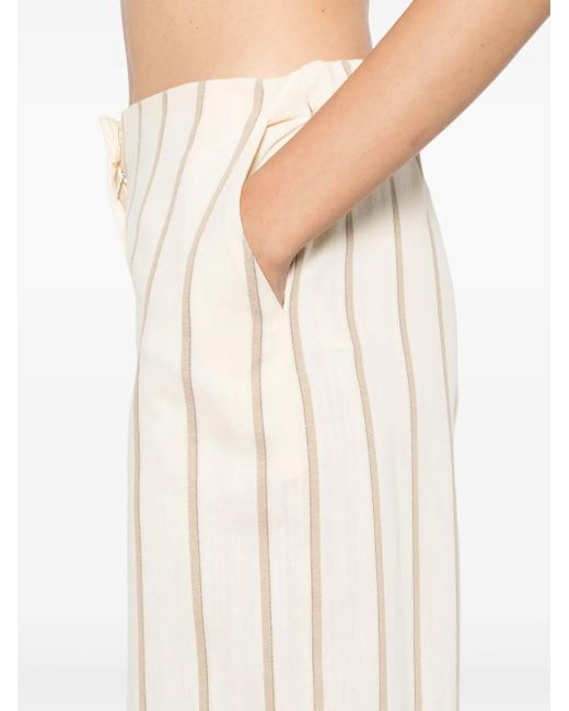 Faithfull The Brand White Maeve Hose