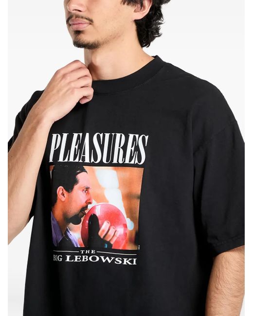 Camiseta Lick de x The Big Lebowski Pleasures de hombre de color Black