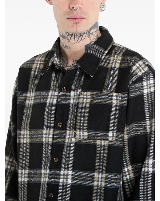 Nike Black Flight Flannel Shirt for men