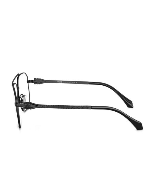 Versace Black Square-Frame Glasses for men