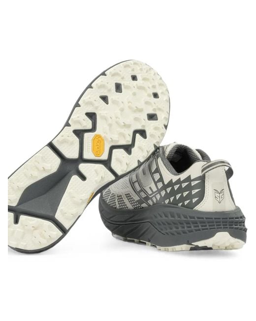 Hoka One One White Speedgoat 2 Sneakers