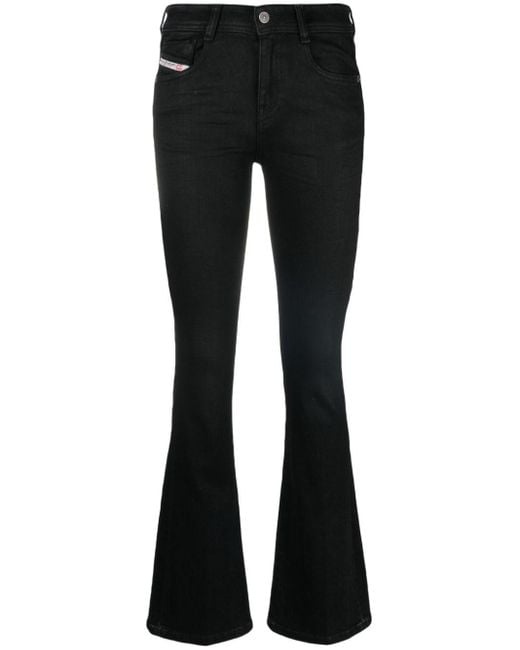 Jeans svasati D-Ebbey 1969 di DIESEL in Black
