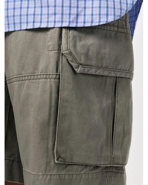 Polo Ralph Lauren Gray Cotton Cargo Shorts for men