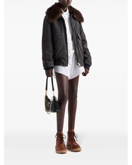 Prada Black Padded Jacket